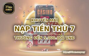 Nạp tiền thứ 7, nhận thưởng lên đến 5.000.000 VND 8 khuyen mai nap tien thu 7 thuong den 5 trieu vnd