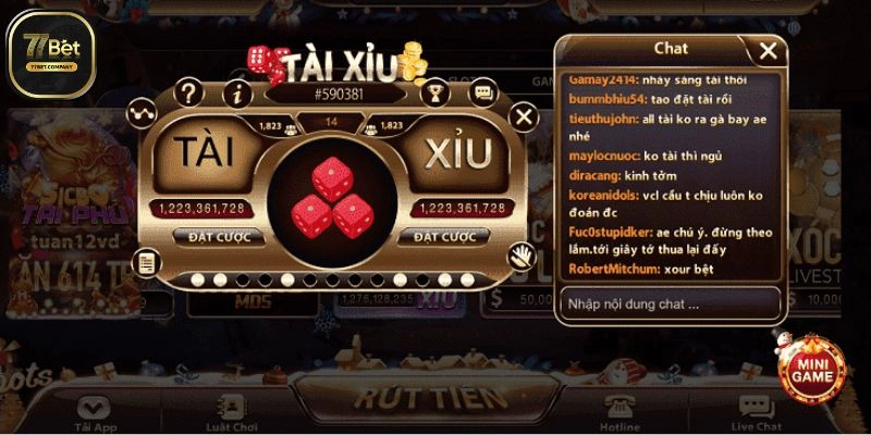 Tài Xỉu 77Bet - Cược thông minh, rinh tiền về tay 2 Choi Tai Xiu 77Bet